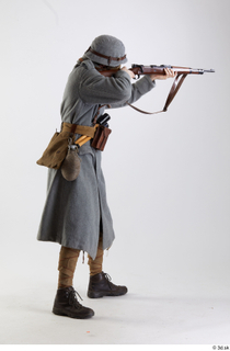 Photos Owen Reid Army Stormtrooper with Bayonette Poses aiming gun…